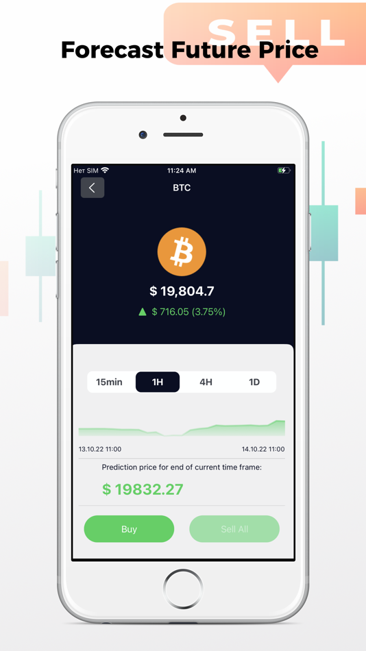 #2. Crypto Alert - Price Forecast (iOS) 由: Hanva,LLC