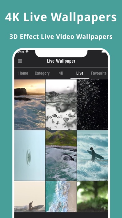 HD 4K Live Wallpapers Screenshot