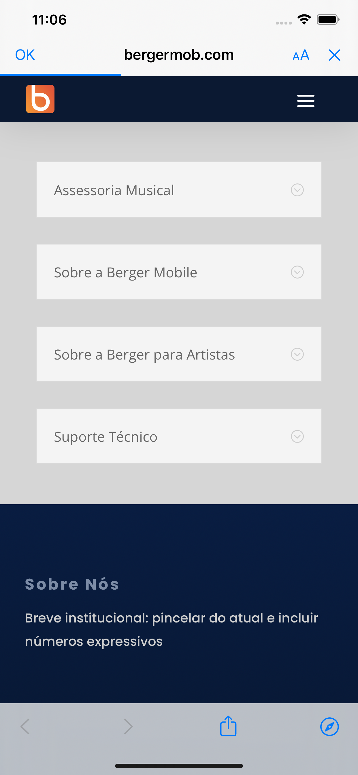 Berger para Artistas