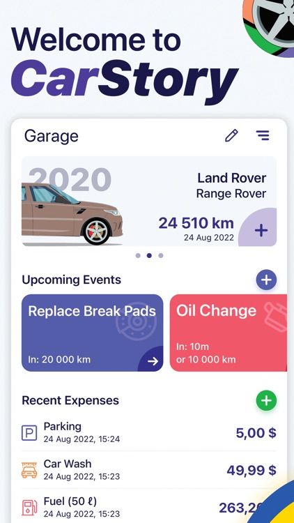 CarStory: Expenses and Mileage