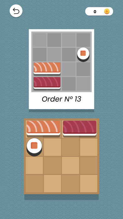 Sushi Ordering Screenshot