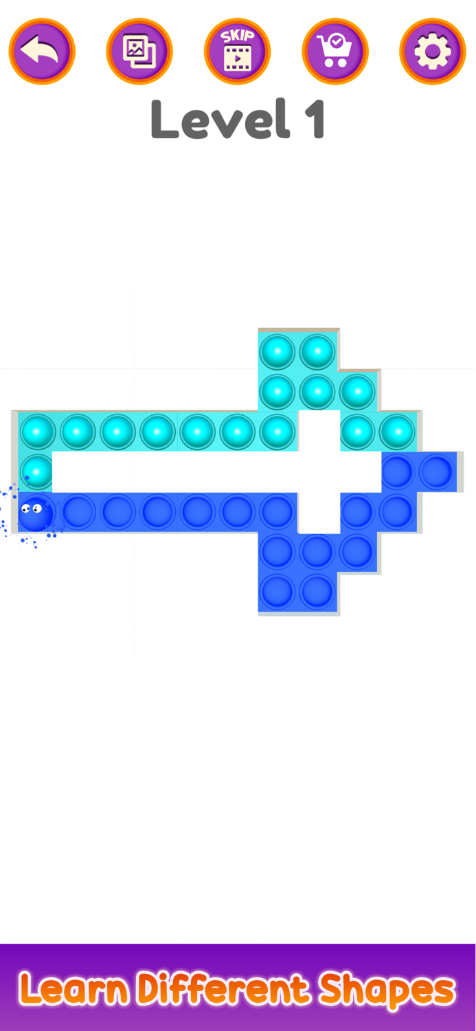 Pop It Maze Kids Puzzle