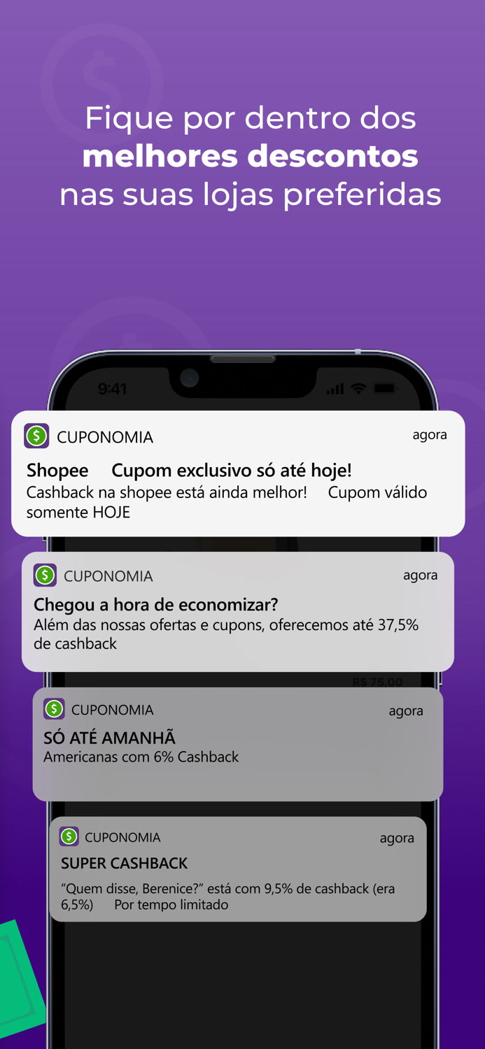 Cuponomia Cupons e Cashback