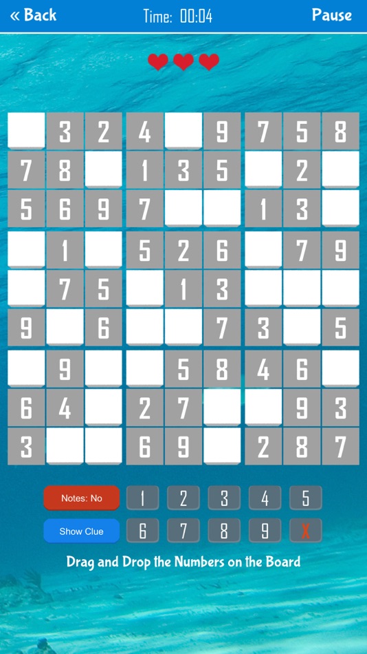 #5. Drag and Drop Sudoku (iOS) 由: Edise Soluciones SL