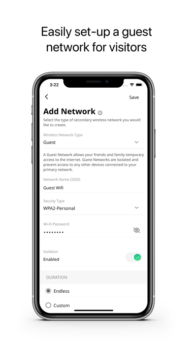 IQ Fiber Smart WiFi Screenshot