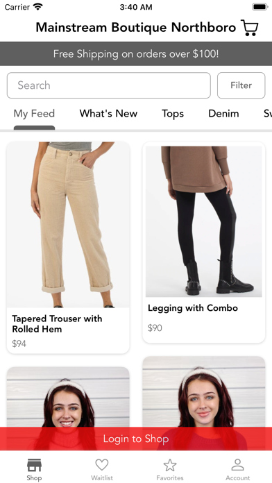 Screenshot #2 pour Mainstream Boutique Northboro