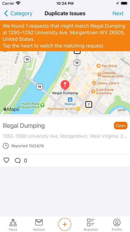 Morgantown 311 screenshot-4