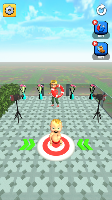 Yellow Baby Prank Game Screenshot