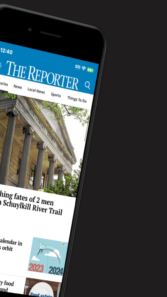 #2. The Reporter for Mobile (iOS) Ved: Journal Register Company