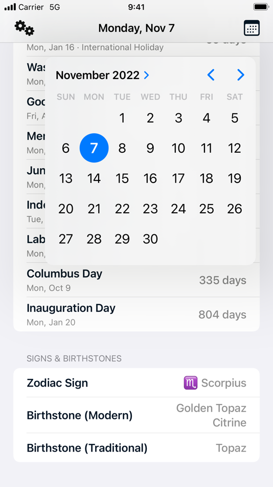 #3. Bee On Time - Calendar App (iOS) Podle: Blank Development Inc