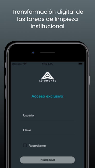 Altomonte - Órdenes de trabajo Screenshot