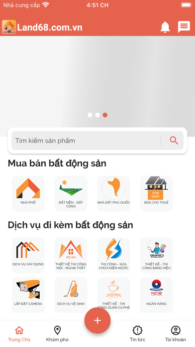 Land68.com.vn Screenshot