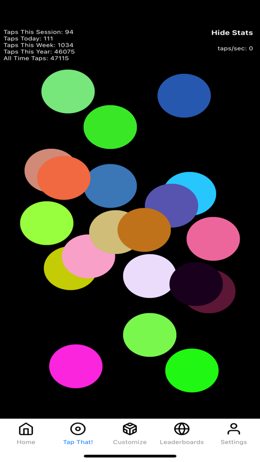 #2. TapThat Ultimate Tapping Game (iOS) Podle: Cody Weisenberger