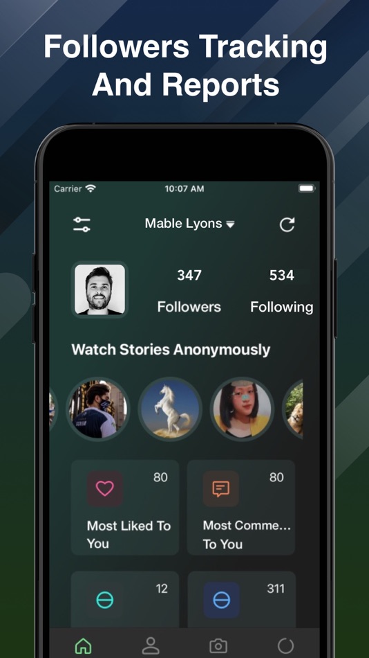 #1. Followers Reports for ig Orz (iOS) 由: 自德 付