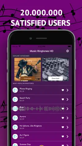 Game screenshot Best Ringtones : Top Music hack