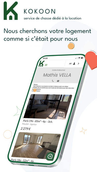 Screenshot #1 pour Kokoon - Trouvez un logement