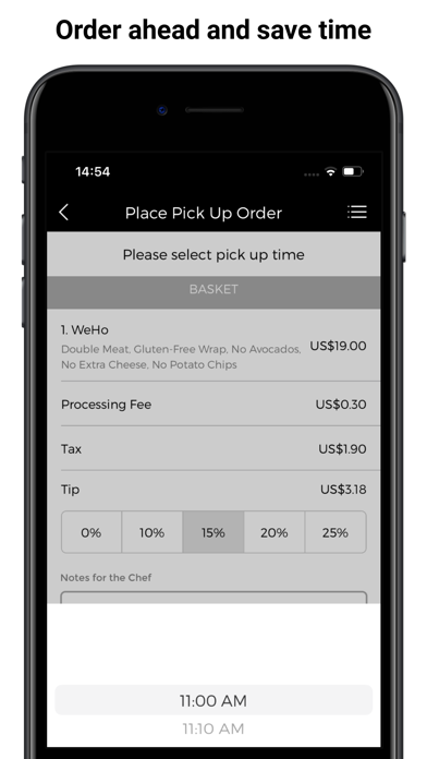 LA Sandwich Bar Screenshot