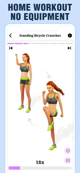 Game screenshot ABS Workout for Women, Fitness apk