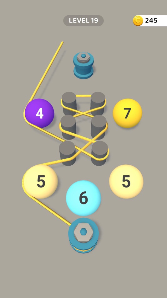 #6. Rope Pop! (iOS) 由: Hemz Studios LLC
