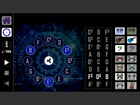 Screenshot #6 pour Abstract Clock Tracks