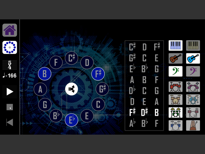 Abstract Clock Tracks