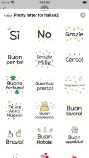 pretty letter for italian2 iphone screenshot 3