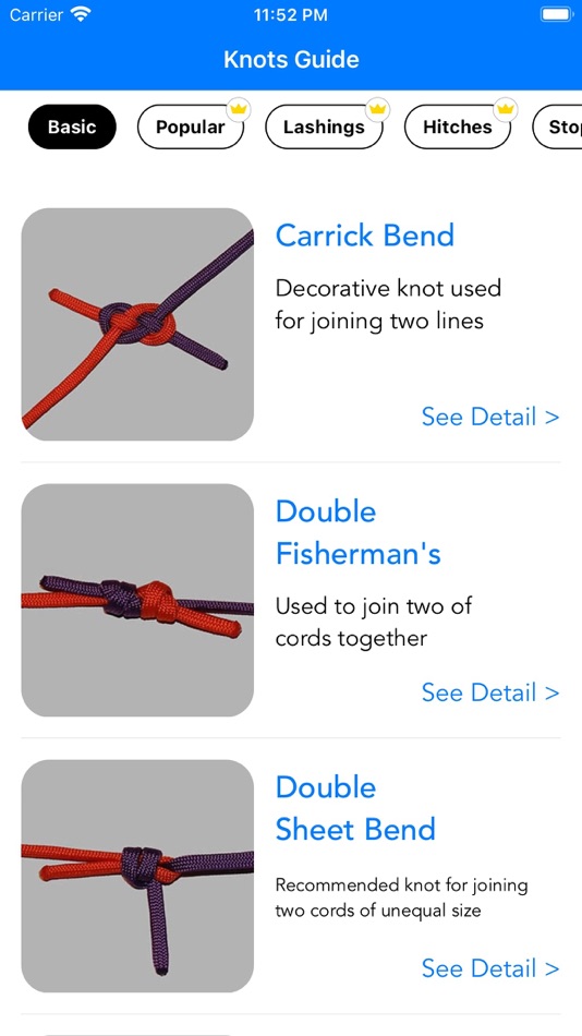 #4. Knot Tying 3D: Animated Guide (iOS) 由: Zhanna Zairova