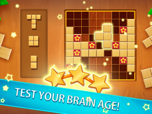 Wood Block Puzzle (by Beetles Games Studio) - free block puzzle game for  Android and iOS - gameplay. 