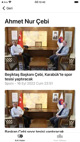 Game screenshot BJK Haber - Oku ve Dinle hack