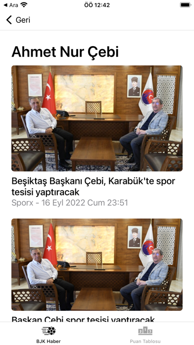 BJK Haber - Oku ve Dinle Screenshot