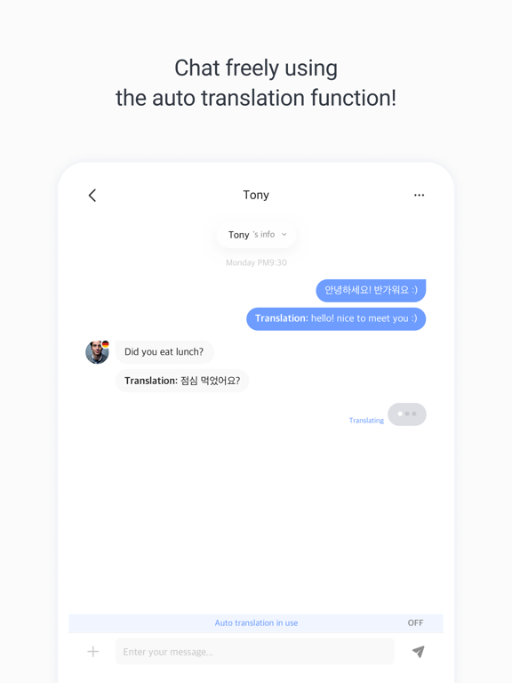 KFriends-Friend who like korea iPad screenshot 6 - Social Networking app