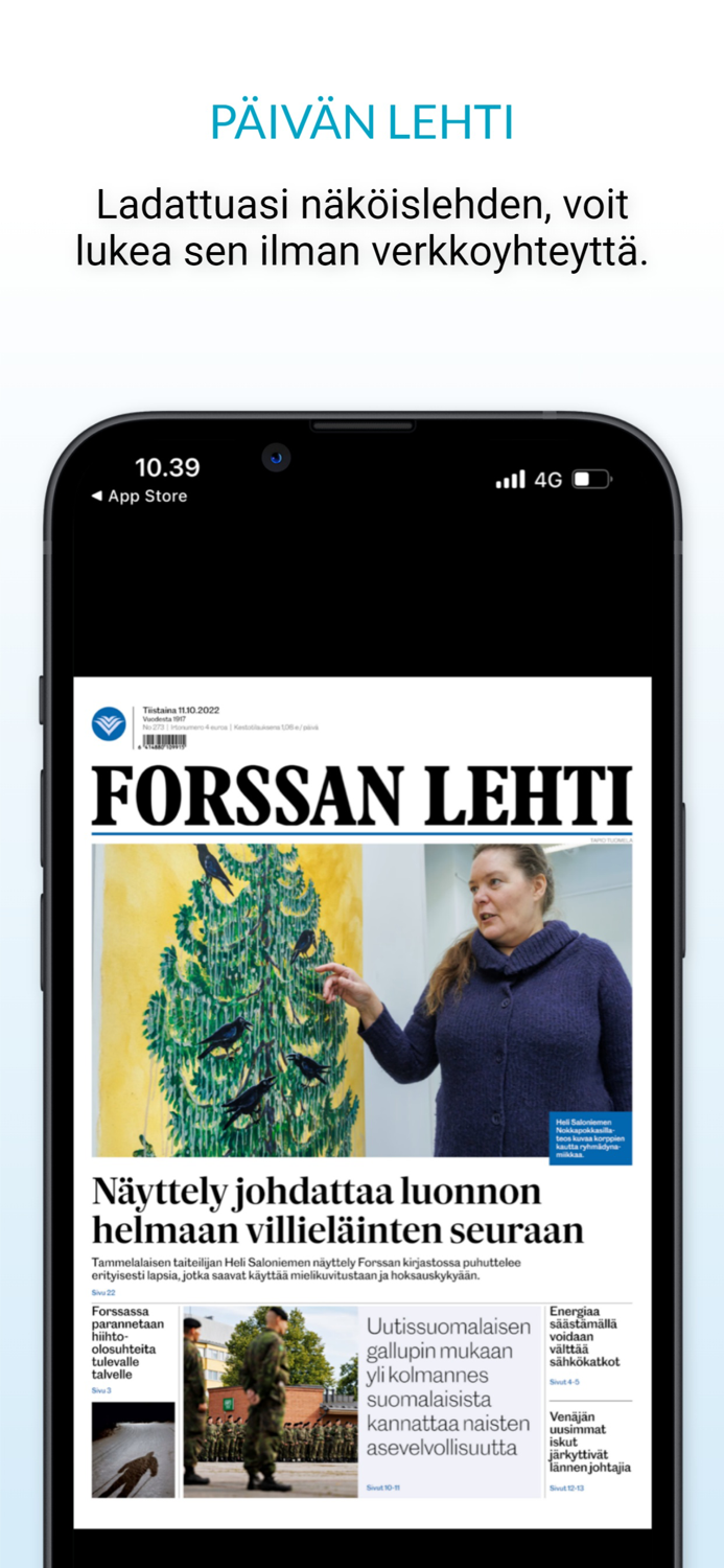 Forssan Lehti -sovellus