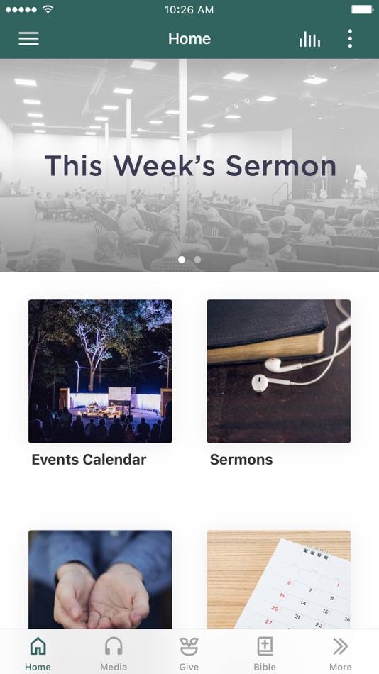 #1. Riverside Community Church App (iOS) 由: The Church at Carter's Orchard