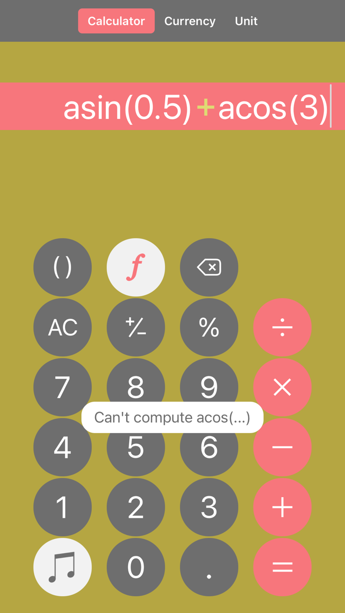Calculator - Currency - Unit
