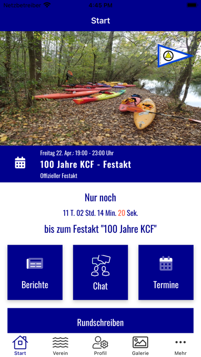 Kanu und Segelclub Frankenthal Screenshot