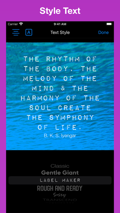 Daily Yoga Quotes  - YogaQuote Screenshot