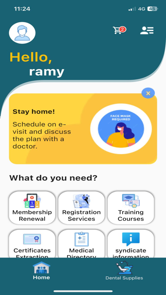 #1. نقابة اطباء اسنان مصر (iOS) Podle: daf for digital solutions
