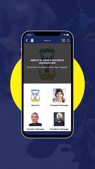 Sjoba-One School. One Alumni. Screenshot