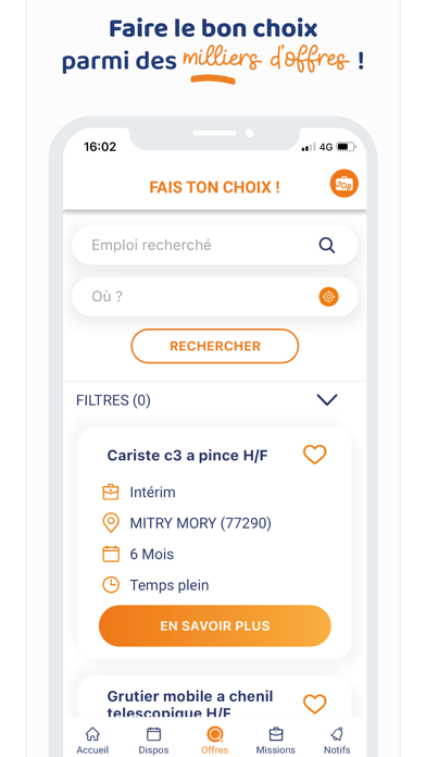 myPROMAN Intérimaires Screenshot