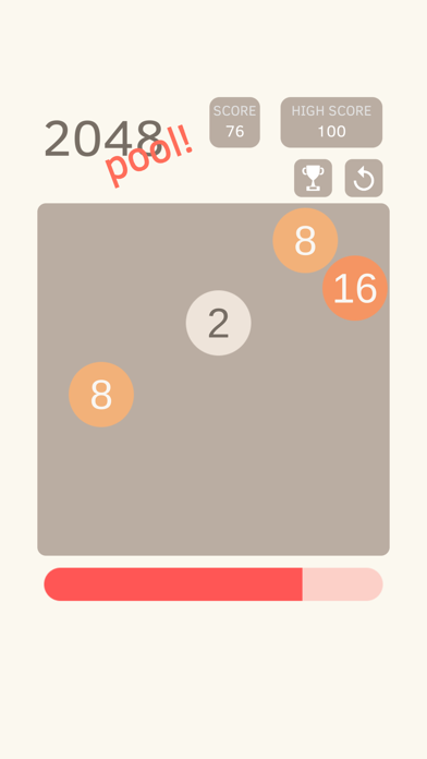 2048 - Pool Screenshot