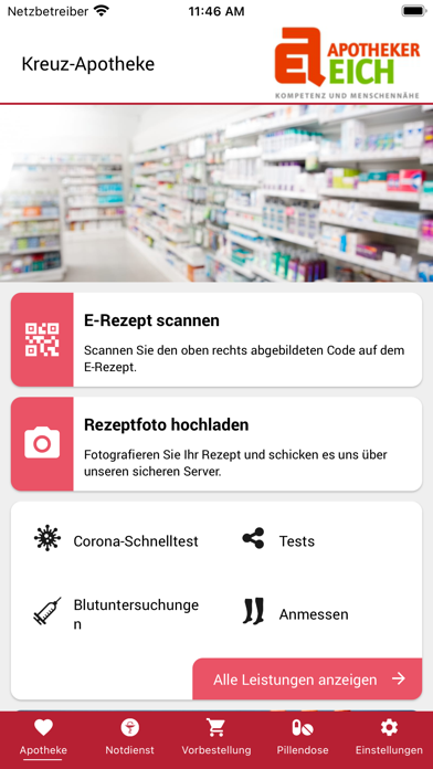 Kreuz-Apotheke Screenshot