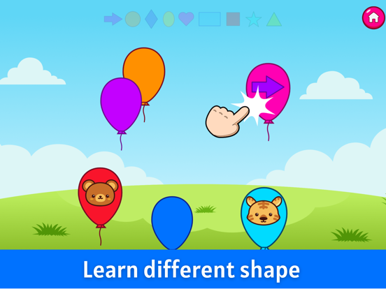 Pop Balloons - A to Z Letters iPad screenshot