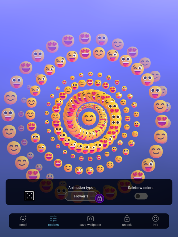 MOJI MOJI : Wallpaper Maker iPad screenshot