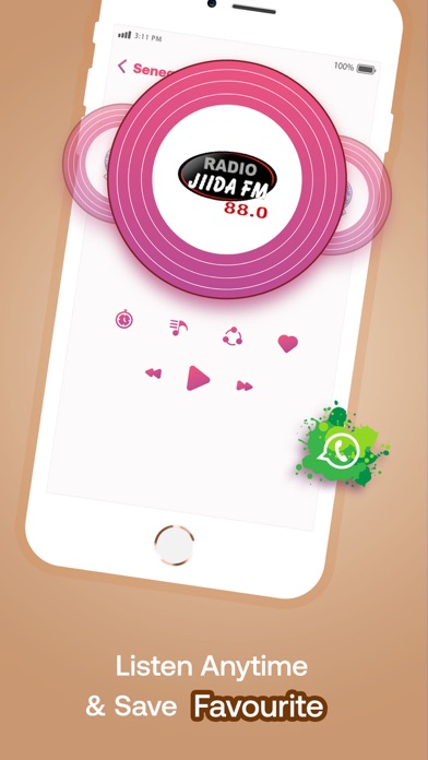 Senegal Radio Motivation Screenshot