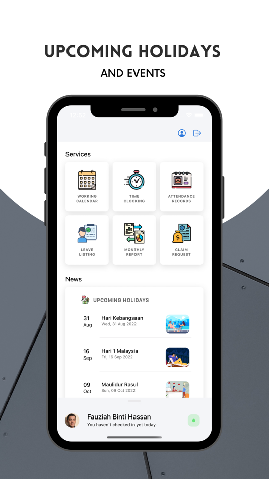 #1. E-Soft E-HR (iOS) 由: Everise Technology Sdn Bhd