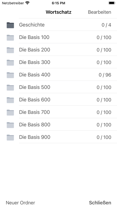 Alle Deutschen Wörterbücher Screenshot