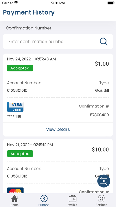 Austell Natural Gas Screenshot