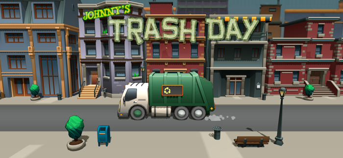 Johnnys Trash Day