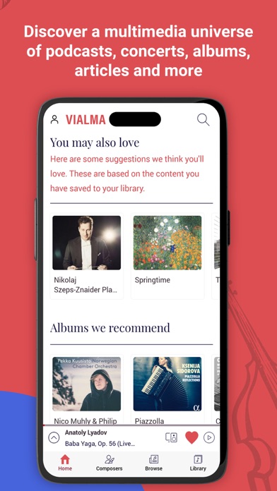 Vialma: Classical Music & Jazzのおすすめ画像3