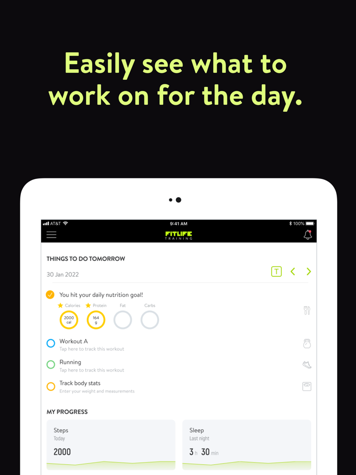 Fitlife Training App